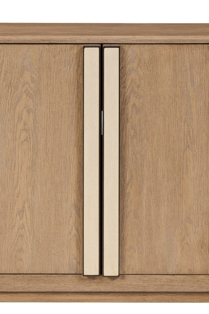 I Home Furnishings - Elements  Demilune Server - Toffee - 3262-524 view 4