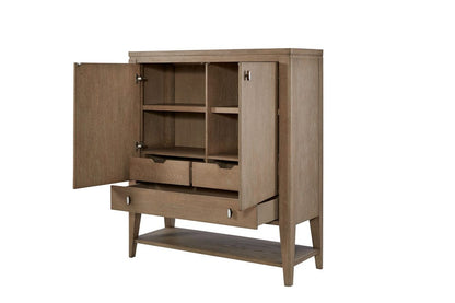 I Home Furnishings - Elements Door Chest - Toffee - 3262-151 view 4