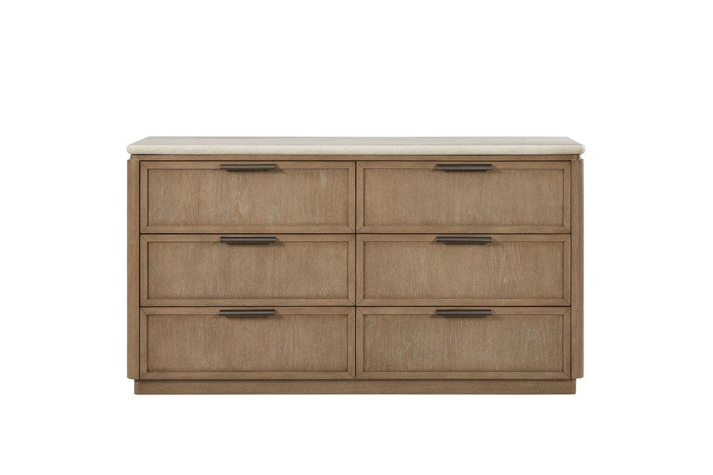 I Home Furnishings - Elements Dresser - Oak Veneer Drawer Fronts - Toffee - 3262-130 view 1
