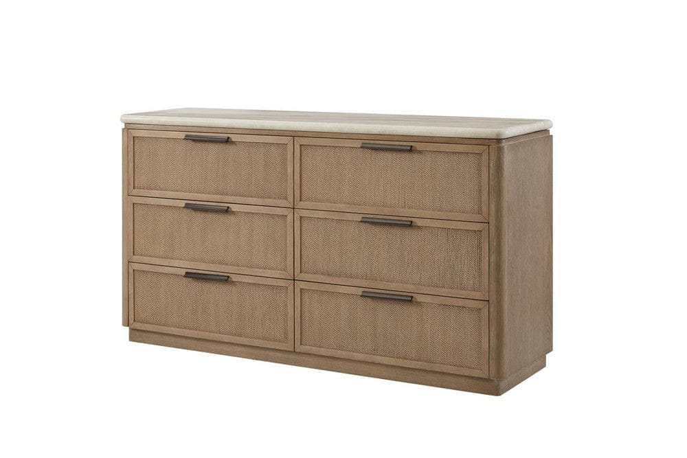 I Home Furnishings - Elements Dresser - Rope Drawer Fronts - Toffee - 3262-131 view 1