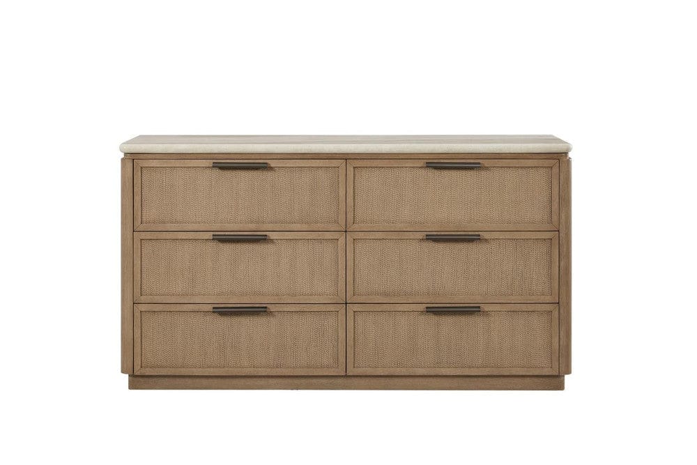 I Home Furnishings - Elements Dresser - Rope Drawer Fronts - Toffee - 3262-131 view 2