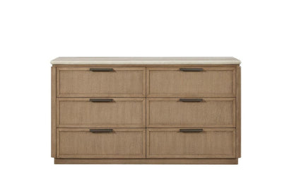 I Home Furnishings - Elements Dresser - Rope Drawer Fronts - Toffee - 3262-131 view 2