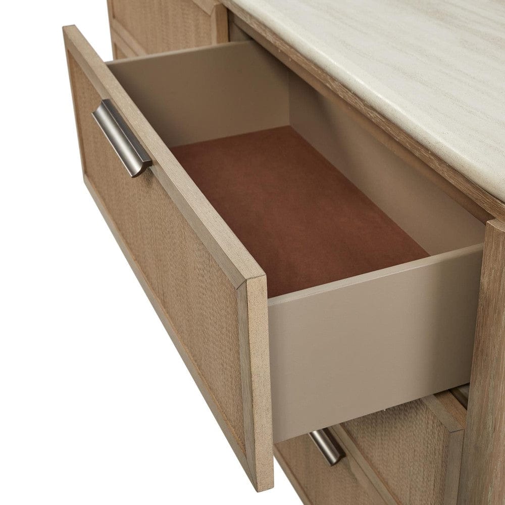 I Home Furnishings - Elements Dresser - Rope Drawer Fronts - Toffee - 3262-131 view 6