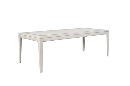 I Home Furnishings - Elements  Leg Table W/ Metal Inlay - Vanilla - 3062-503 view 1