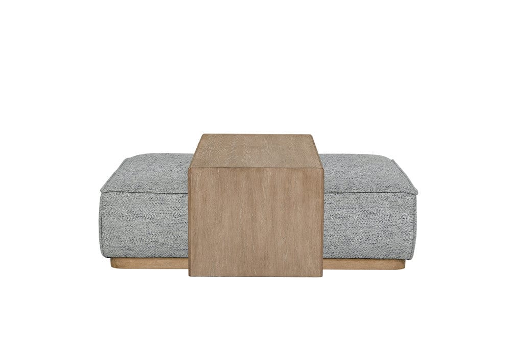 I Home Furnishings - Elements  Ottoman - 3062-910-BL view 2
