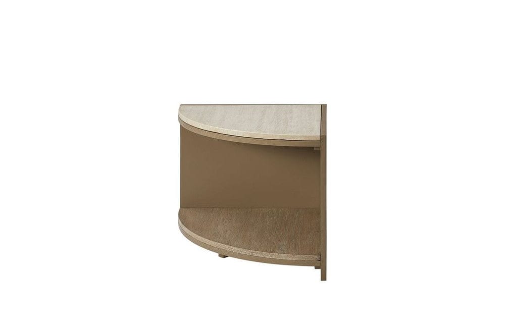 I Home Furnishings - Elements Quarter Bunching Tables - Toffee/Spice - 3262-010 view 1