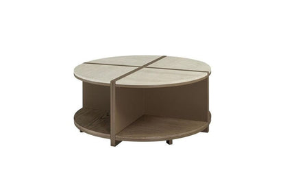 I Home Furnishings - Elements Quarter Bunching Tables - Toffee/Spice - 3262-010 view 4