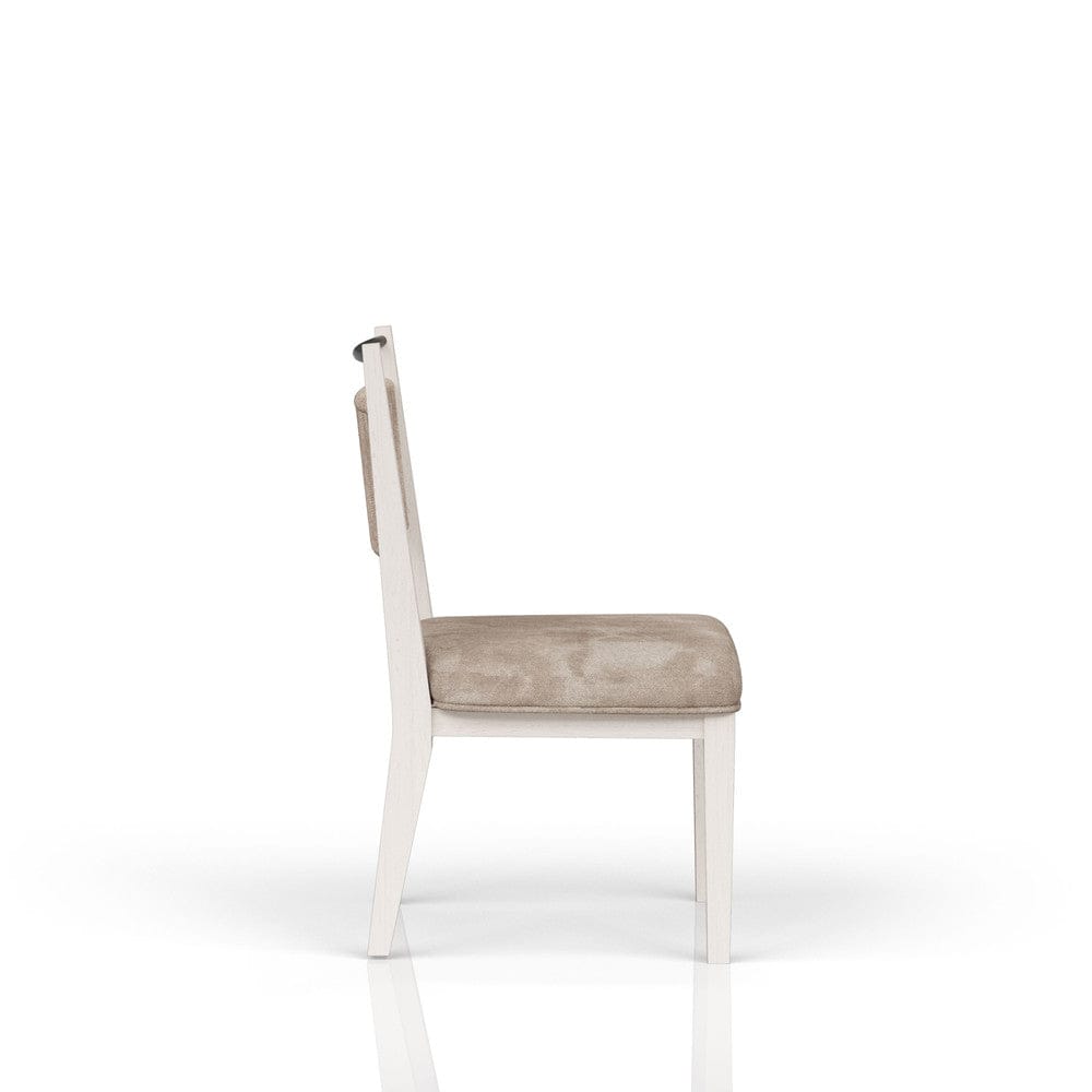 I Home Furnishings - Elements  Rope Back Chair - Vanilla - 3062-510 view 7