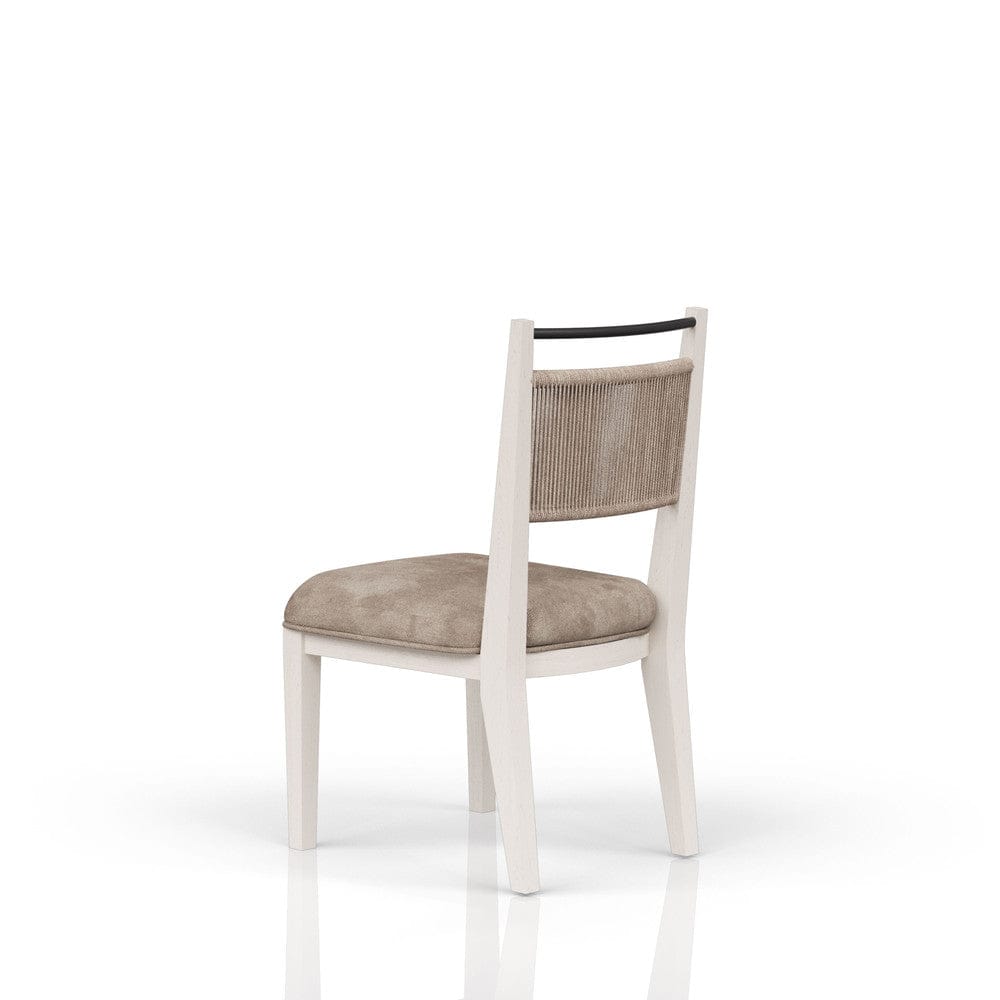 I Home Furnishings - Elements  Rope Back Chair - Vanilla - 3062-510 view 8