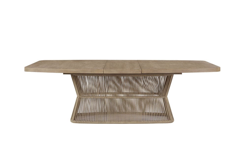 I Home Furnishings - Elements  Rope Pedestal Dining Table - Toffee - 3262-502 view 2