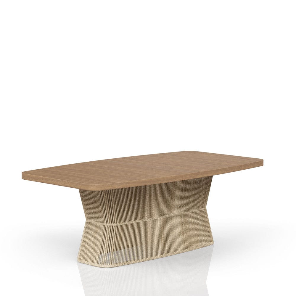 I Home Furnishings - Elements  Rope Pedestal Dining Table - Toffee - 3262-502 view 3