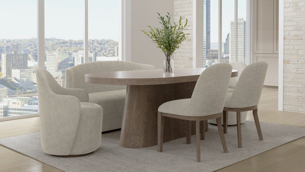 I Home Furnishings - Elements  Shelter Upholstered Chair - Cocoa - 3162-513 view 8