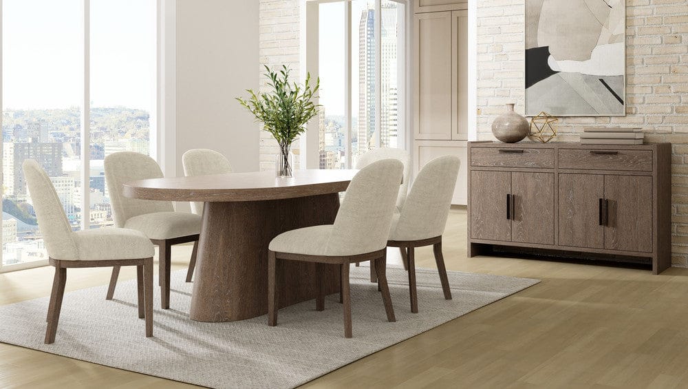 I Home Furnishings - Elements  Shelter Upholstered Chair - Cocoa - 3162-513 view 10