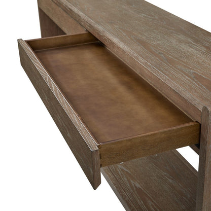 I Home Furnishings - Elements Sofa Table 2 Drawer - Cocoa - 3162-004 view 2