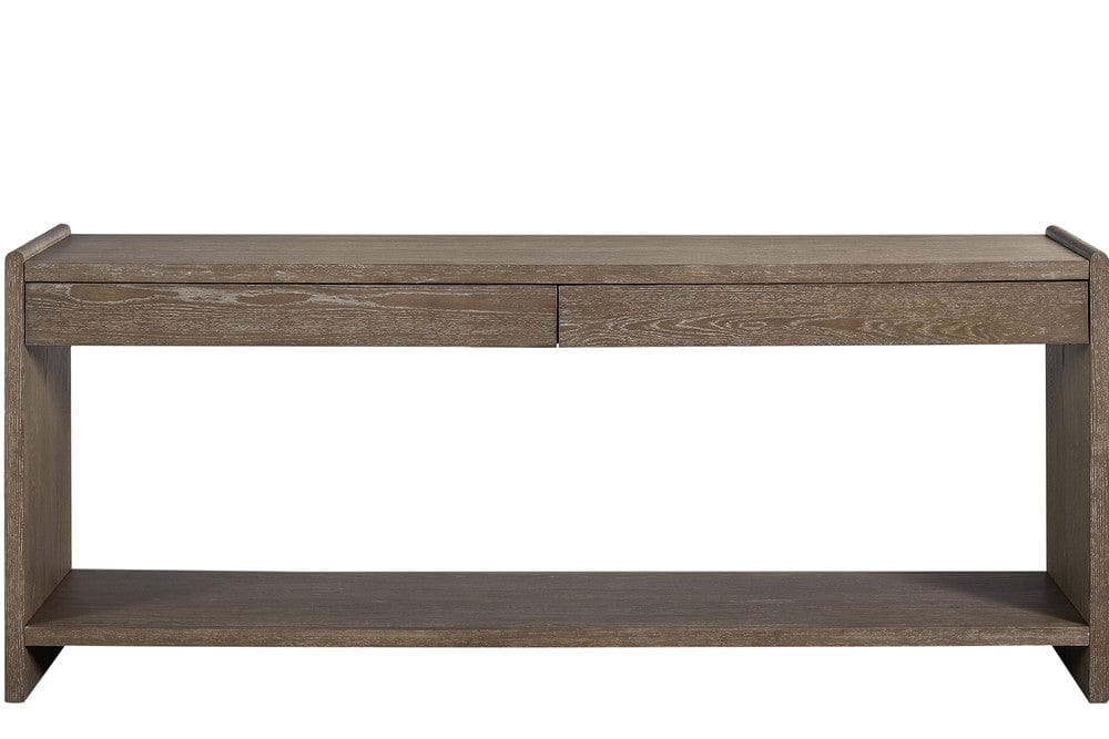 I Home Furnishings - Elements Sofa Table 2 Drawer - Cocoa - 3162-004 view 3