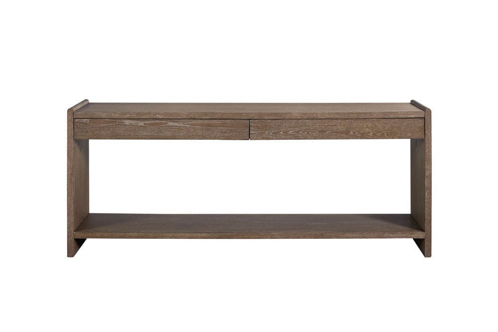 I Home Furnishings - Elements Sofa Table 2 Drawer - Cocoa - 3162-004 view 4