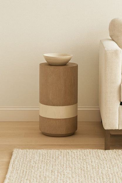 I Home Furnishings - Elements Spot Table - Toffee - 3262-013 view 4