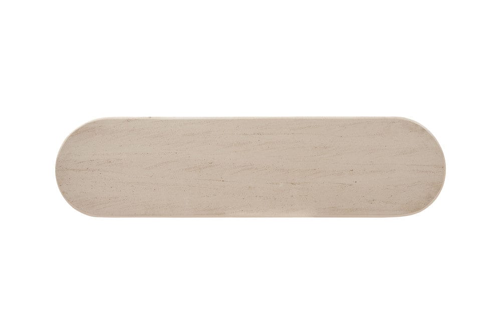 I Home Furnishings - Elements  Stone & Rope Server - Toffee - 3262-525 view 5
