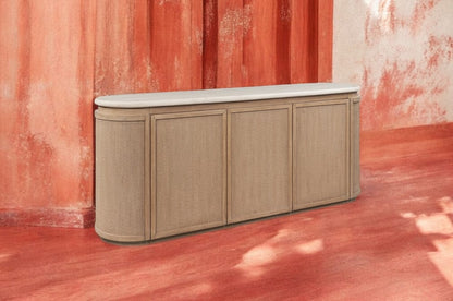 I Home Furnishings - Elements  Stone & Rope Server - Toffee - 3262-525 view 9