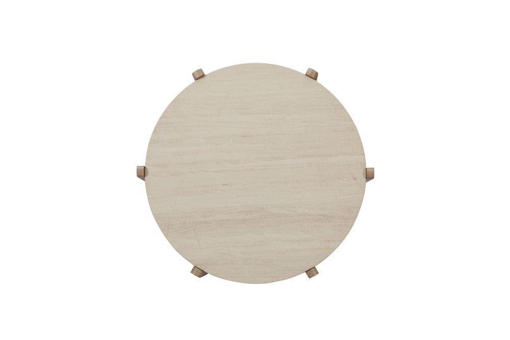 I Home Furnishings - Elements Stone Top Cocktail Table - Toffee - 3262-001 view 4