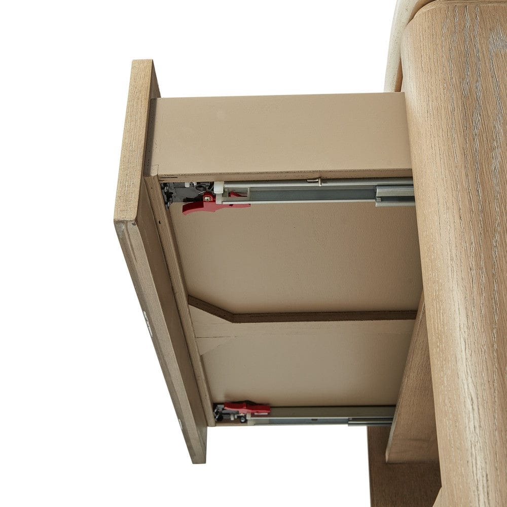 I Home Furnishings - Elements Two Drawer Nightstand with Rope Fronts - 3262-121 view 4