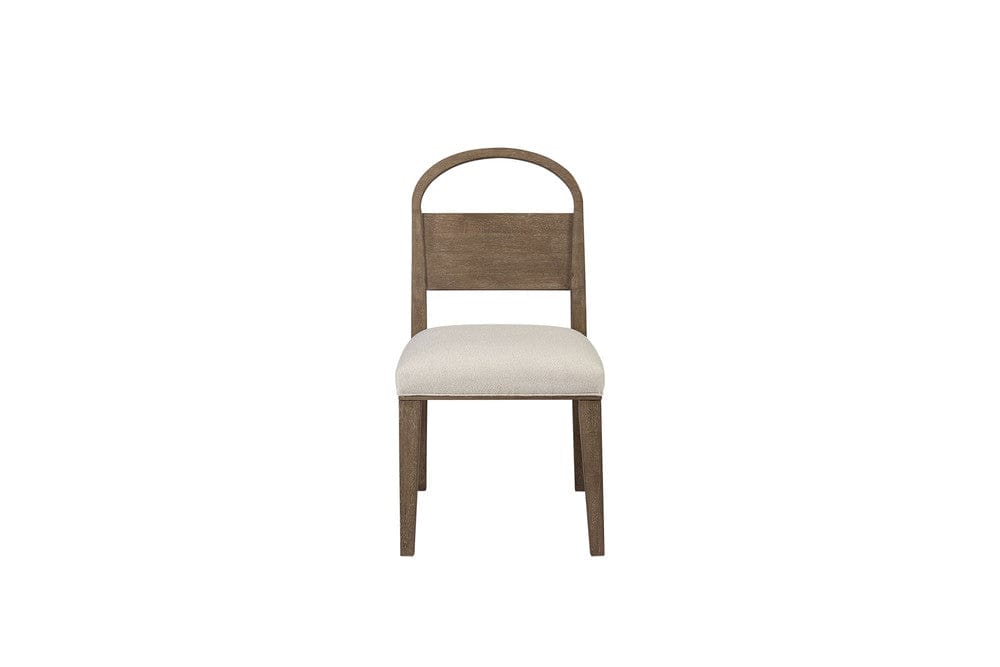 I Home Furnishings - Elements  Wood Arch Back Chair - Cocoa - 3162-511 view 2