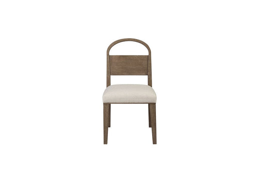 I Home Furnishings - Elements  Wood Arch Back Chair - Cocoa - 3162-511 view 2