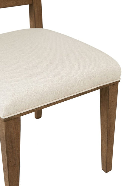 I Home Furnishings - Elements  Wood Arch Back Chair - Cocoa - 3162-511 view 4