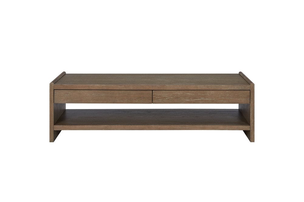 I Home Furnishings - Elements Wood Top 2-Drawer Cocktail Table - 3162-010 view 4