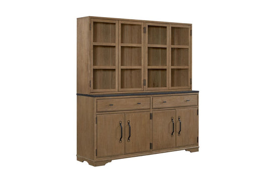 I Home Furnishings - Magnolia 2 Piece Cabinet (Hutch & Buffet) - Almond - 3400-524-A view 1
