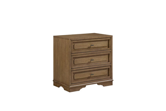 I Home Furnishings - Magnolia 3 Drawer Nightstand - Almond - 3400-120-A view 1