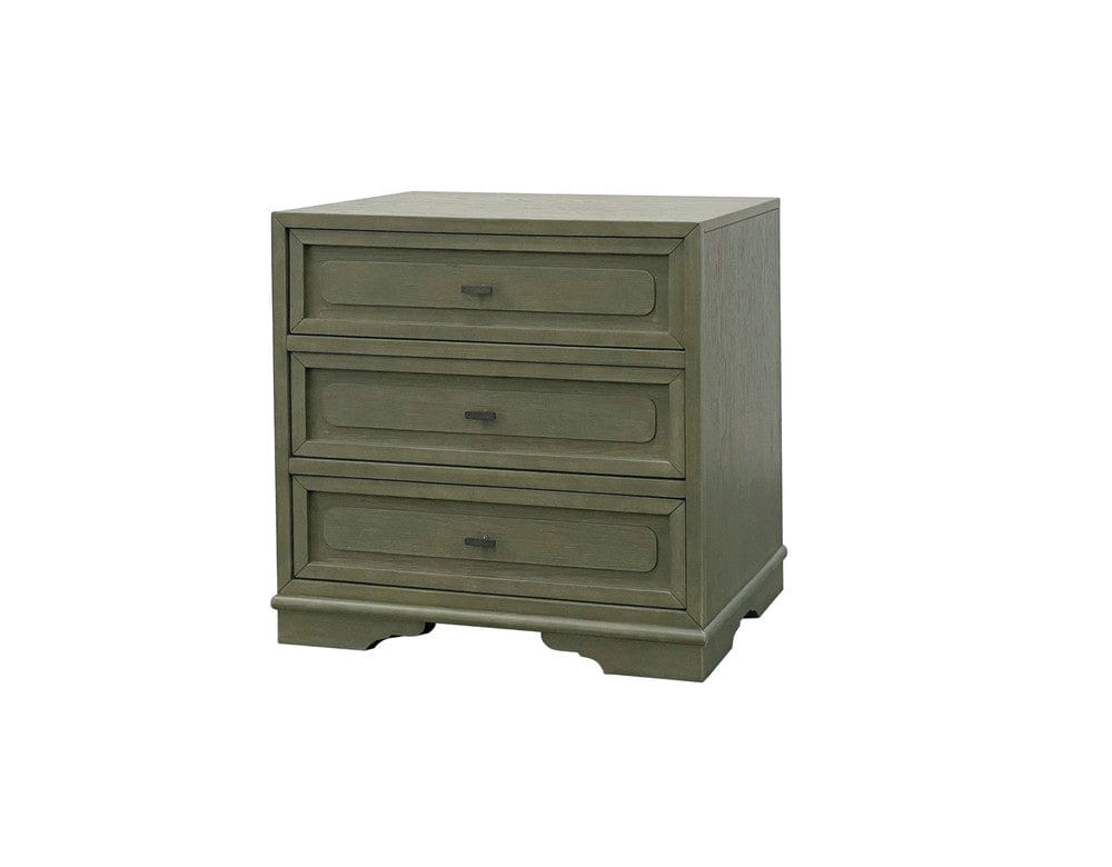 I Home Furnishings - Magnolia 3 Drawer Nightstand - Pistachio - 3400-120-P view 1