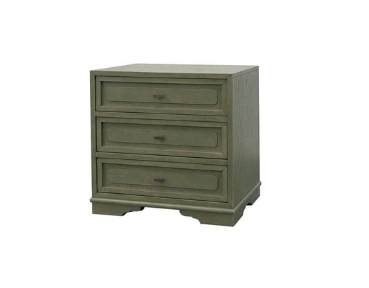 I Home Furnishings - Magnolia 3 Drawer Nightstand - Pistachio - 3400-120-P view 1