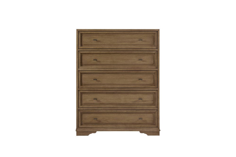 I Home Furnishings - Magnolia 5-Drawer Chest - Almond - 3400-151-A view 2
