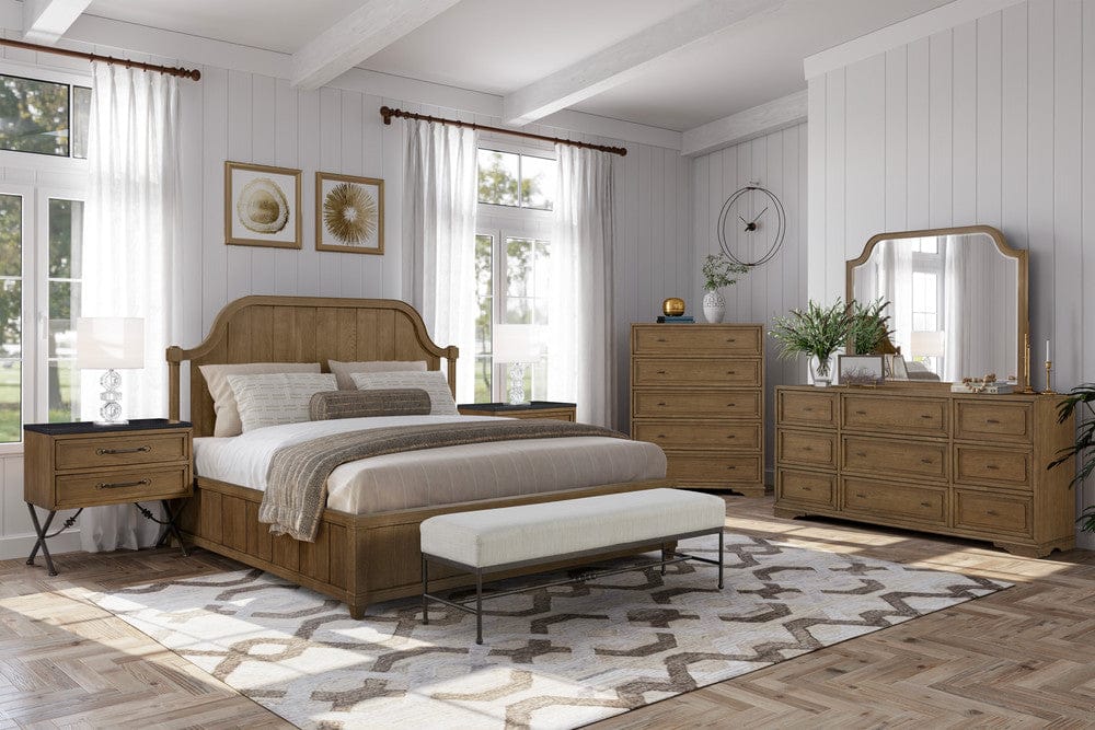 I Home Furnishings - Magnolia 5-Drawer Chest - Almond - 3400-151-A view 4