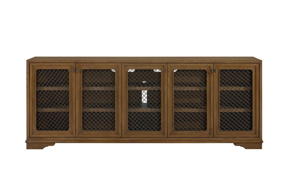 I Home Furnishings - Magnolia - 84" Console - Almond - 3400-080-A view 2