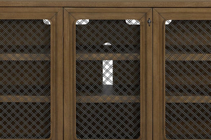 I Home Furnishings - Magnolia - 84" Console - Almond - 3400-080-A view 5