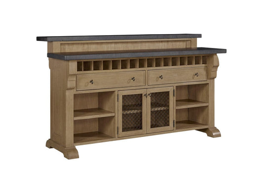I Home Furnishings - Magnolia Bar with Cement Tops - 3400-800 view 1