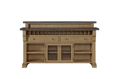 I Home Furnishings - Magnolia Bar with Cement Tops - 3400-800 view 3