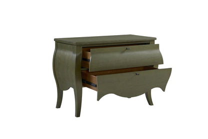 I Home Furnishings - Magnolia Bombe Chest - Pistachio - 3400-153-P view 2