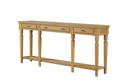 I Home Furnishings - Magnolia Console Table - Cashew - 3400-004-C view 1