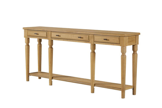 I Home Furnishings - Magnolia Console Table - Cashew - 3400-004-C view 1