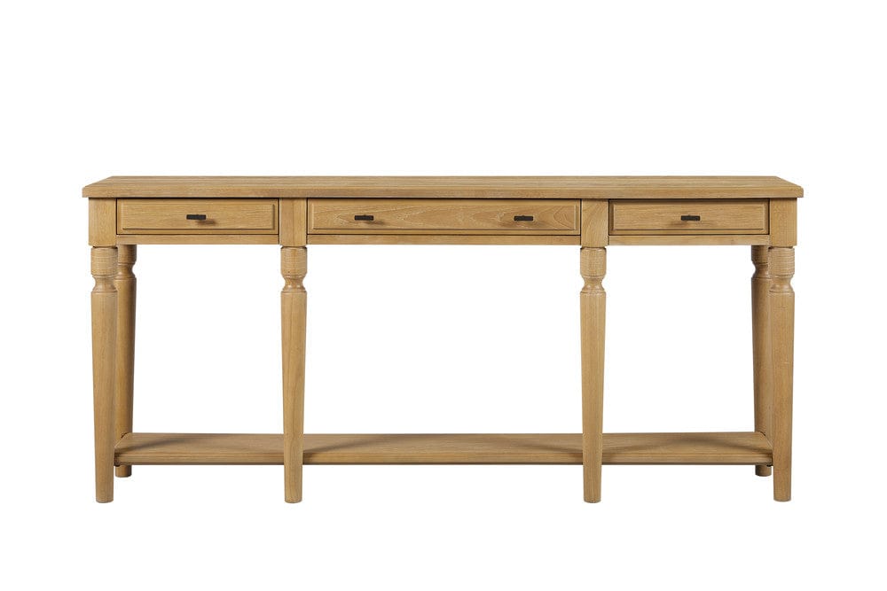 I Home Furnishings - Magnolia Console Table - Cashew - 3400-004-C view 3