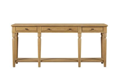 I Home Furnishings - Magnolia Console Table - Cashew - 3400-004-C view 3