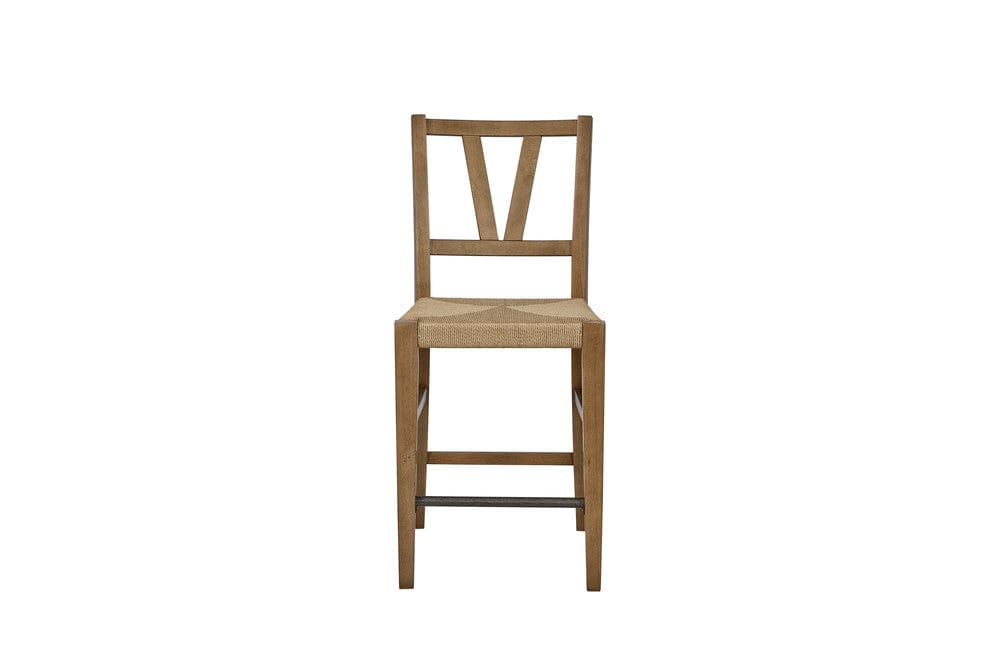 I Home Furnishings - Magnolia Counter Height Slat Back Chair - Almond - 3400-542-A view 6