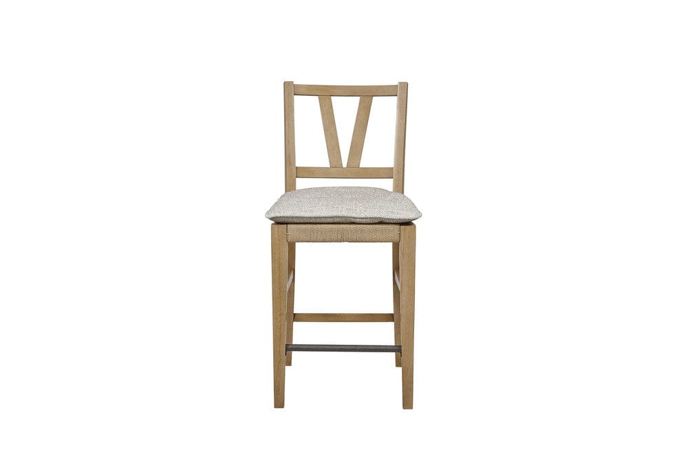 I Home Furnishings - Magnolia Counter Height Slat Back Chair - Cashew - 3400-542-C view 3