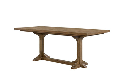 I Home Furnishings - Magnolia Counter Height Trestle Table - Almond - 3400-530-A view 1