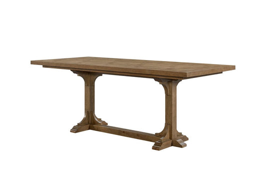 I Home Furnishings - Magnolia Counter Height Trestle Table - Almond - 3400-530-A view 1