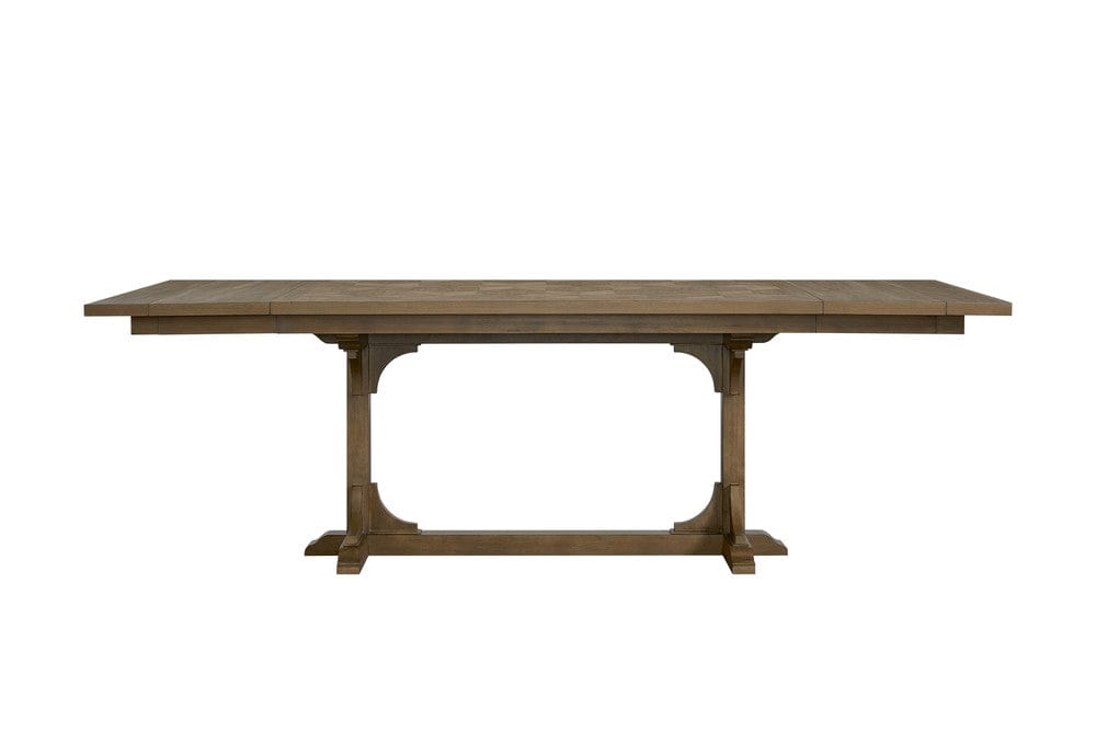 I Home Furnishings - Magnolia Counter Height Trestle Table - Almond - 3400-530-A view 2