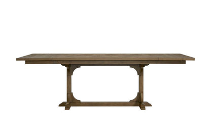 I Home Furnishings - Magnolia Counter Height Trestle Table - Almond - 3400-530-A view 2